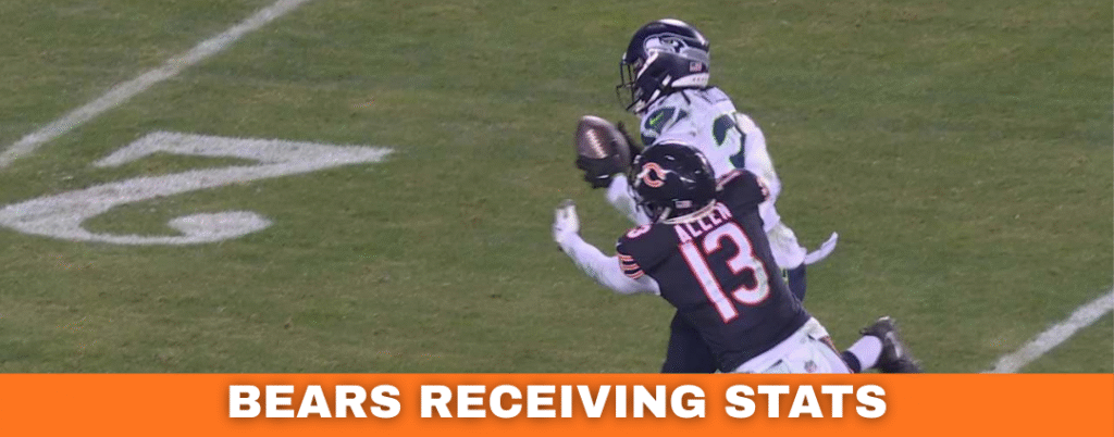 seahawks vs chicago bears match player stats