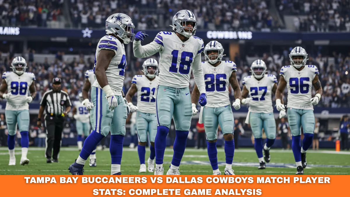 tampa bay buccaneers vs dallas cowboys match player stats