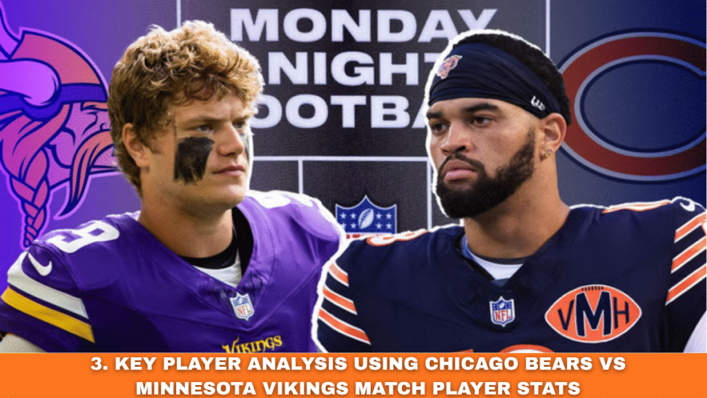 chicago bears vs minnesota vikings match player stats