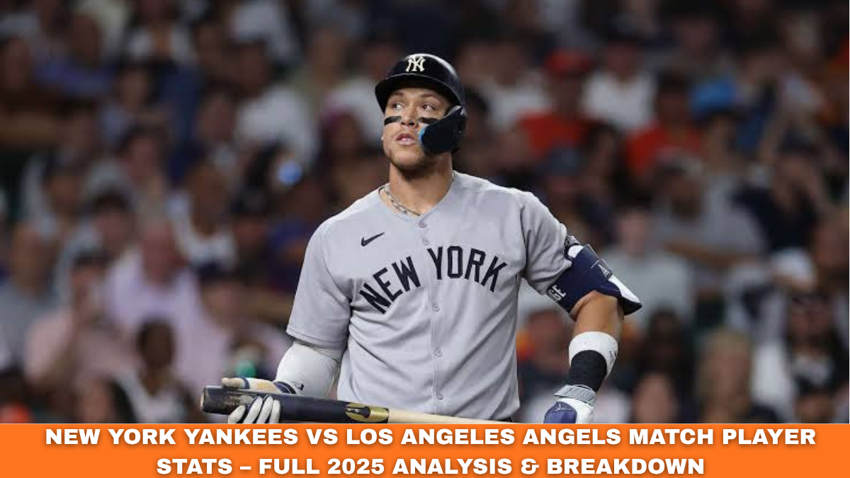 new york yankees vs los angeles angels match player stats
