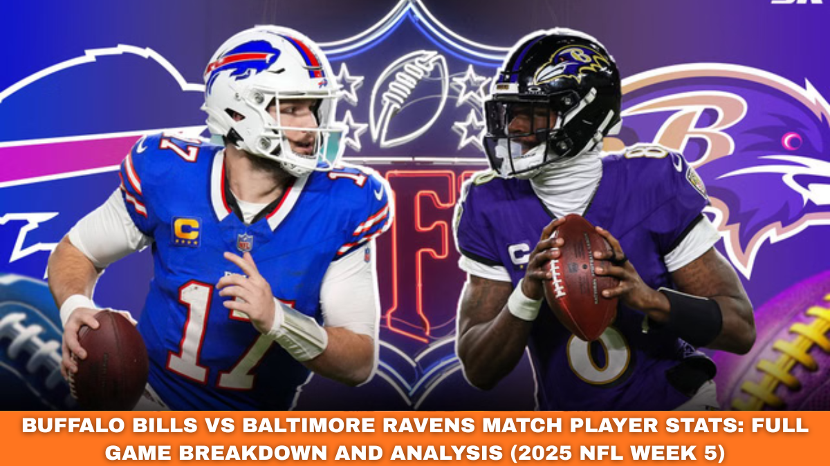 buffalo bills vs baltimore ravens match player stats