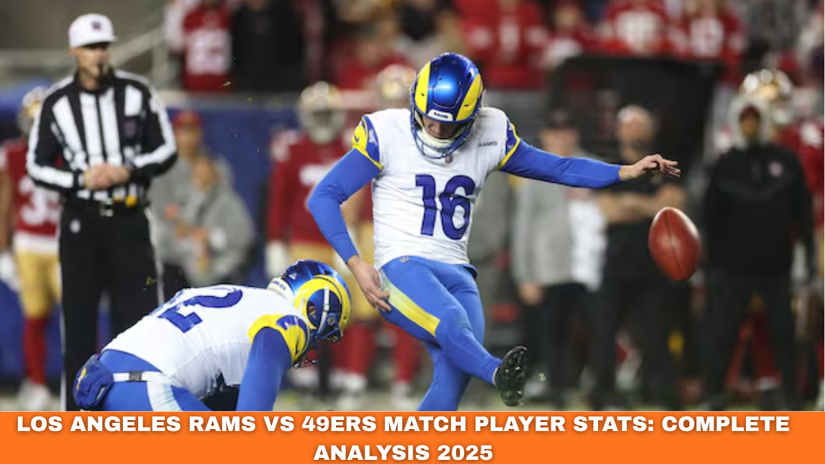 los angeles rams vs 49ers match player stats