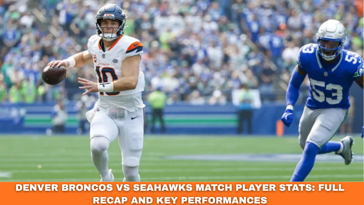 denver broncos vs seahawks match player stats
