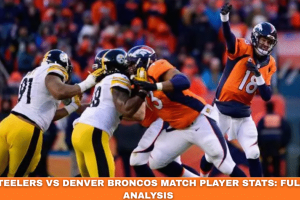 steelers vs denver broncos match player stats