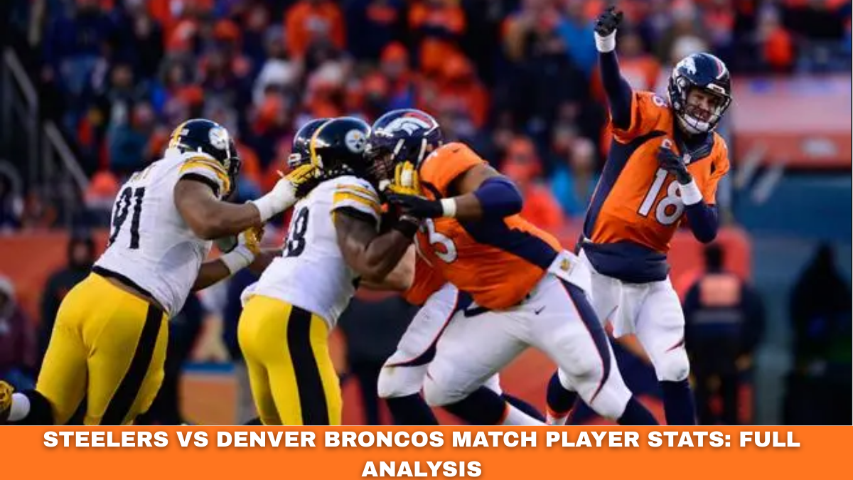 steelers vs denver broncos match player stats