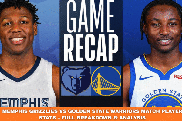 memphis grizzlies vs golden state warriors match player stats