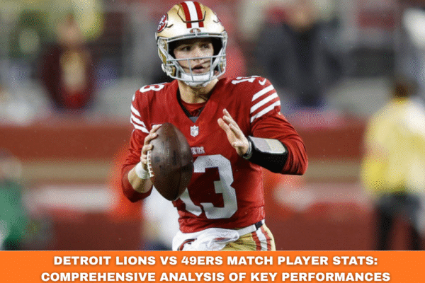 detroit lions vs 49ers match player stats