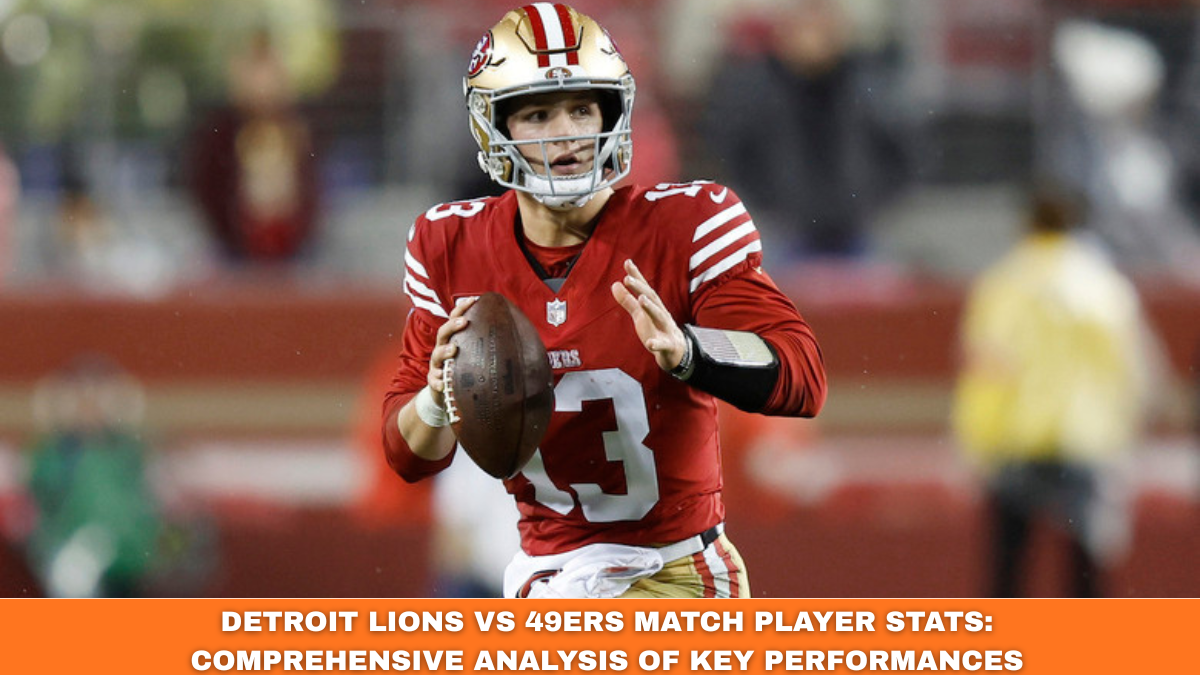 detroit lions vs 49ers match player stats
