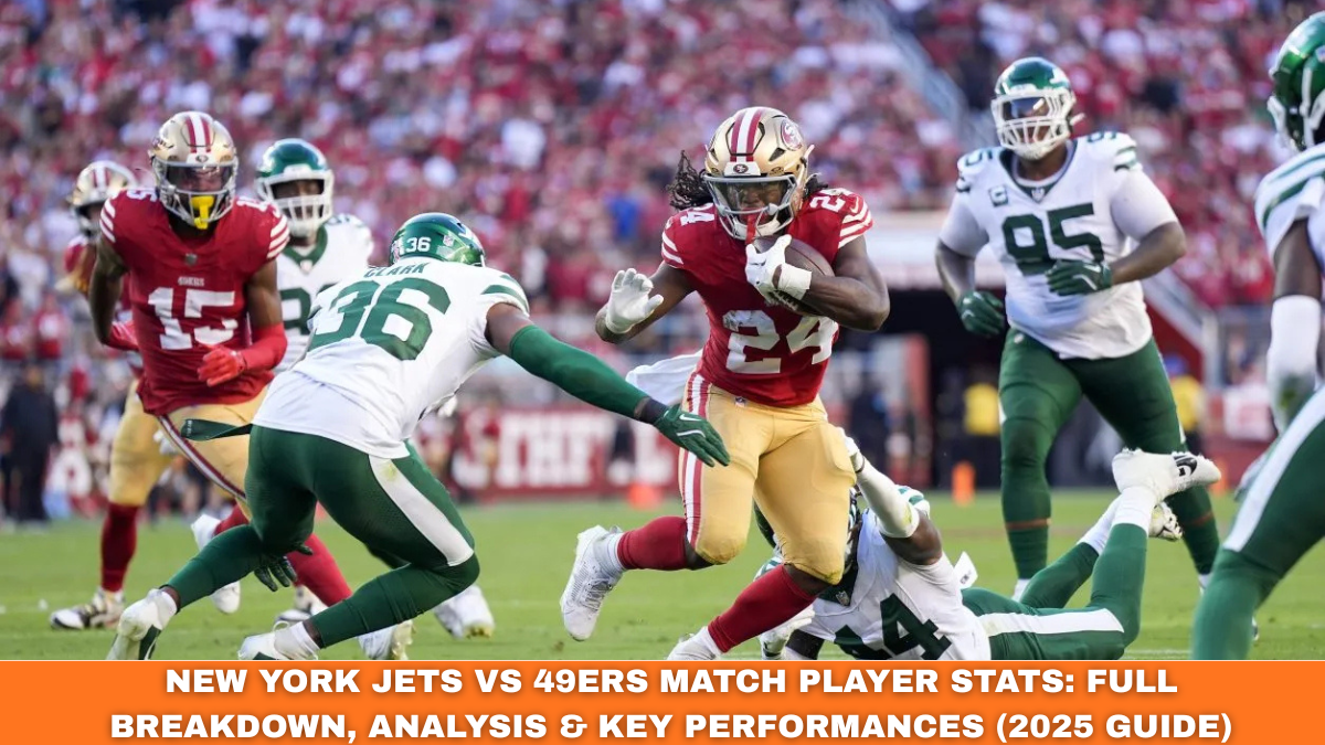 new york jets vs 49ers match player stats