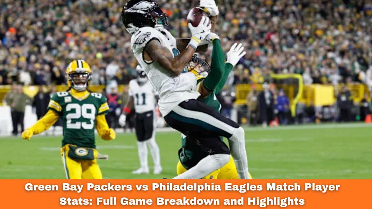 green bay packers vs philadelphia eagles match player stats