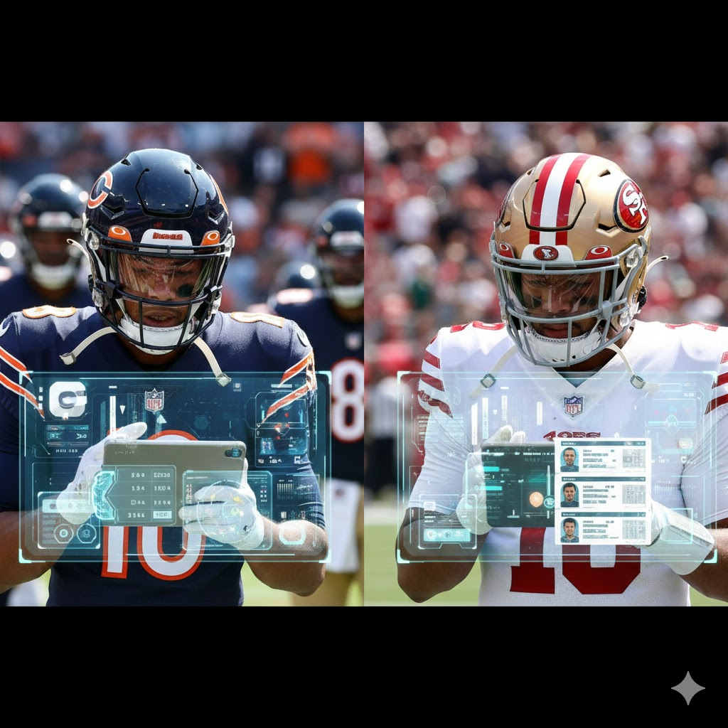 chicago bears vs 49ers match player stats