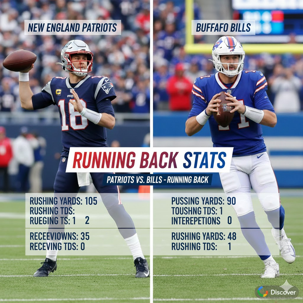new england patriots vs buffalo bills match player stats