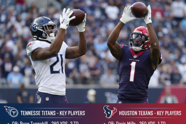 tennessee titans vs texans match player stats