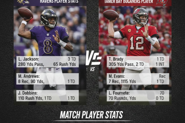 baltimore ravens vs tampa bay buccaneers match player stats