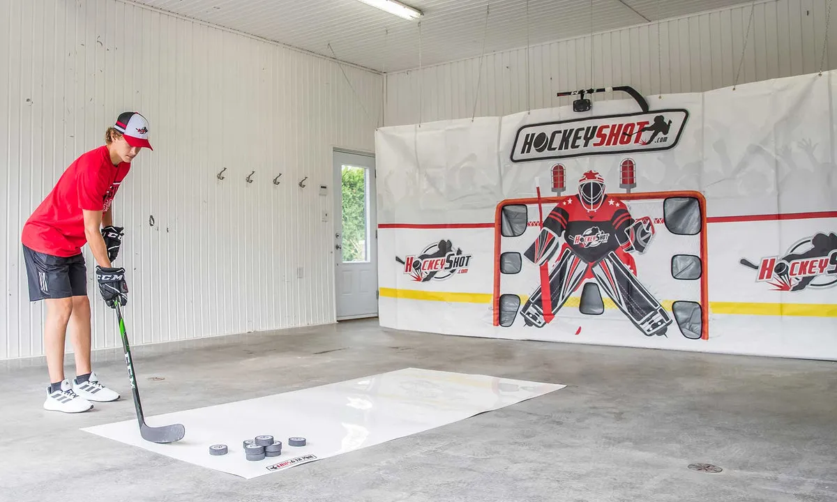 Can You Practice Hockey Shooting Indoors Without Damaging Your Home?